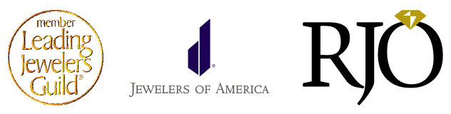 etail jewelers of america, leading jewelers guild and jewelers of america logos